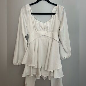 Altar'd State Marisol Crossover Romper Size S